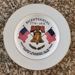 Bicentennial 1776 1976 collectors plate